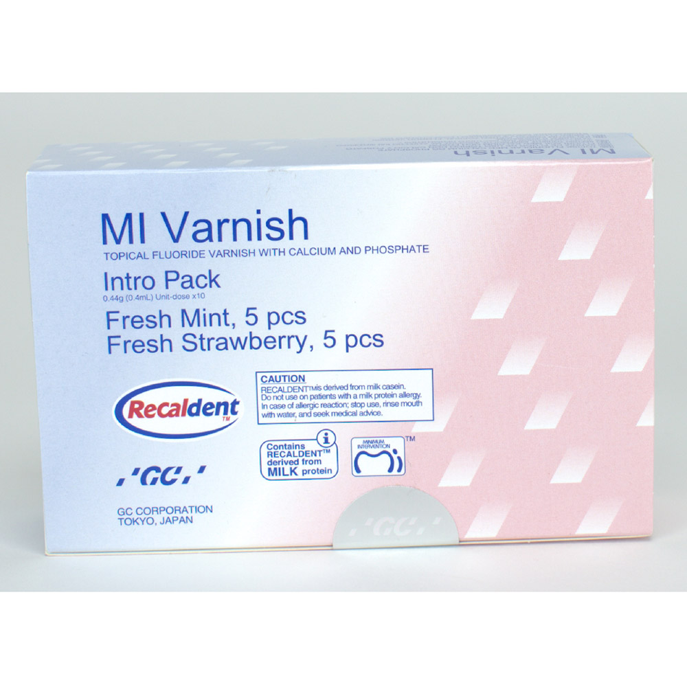 MI Varnish Strawberry + Mint, 10 x 0,4 ml