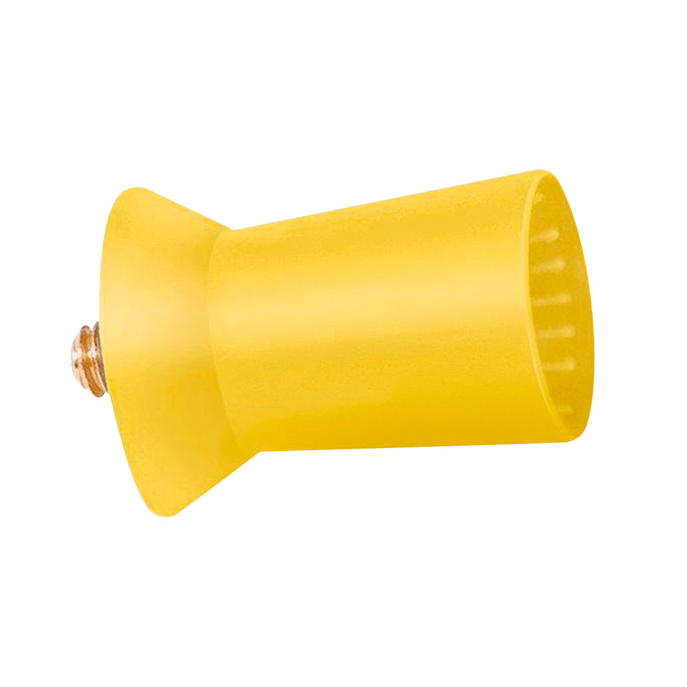 Prophy polijstkop, schroefbaar, geel hard, 24 stuks
