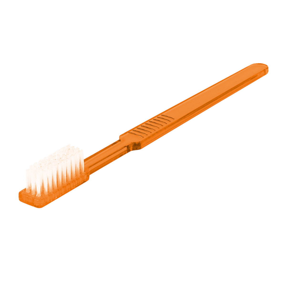 Wegwerp-tandborstels met oranje tandpasta, 100 stuks