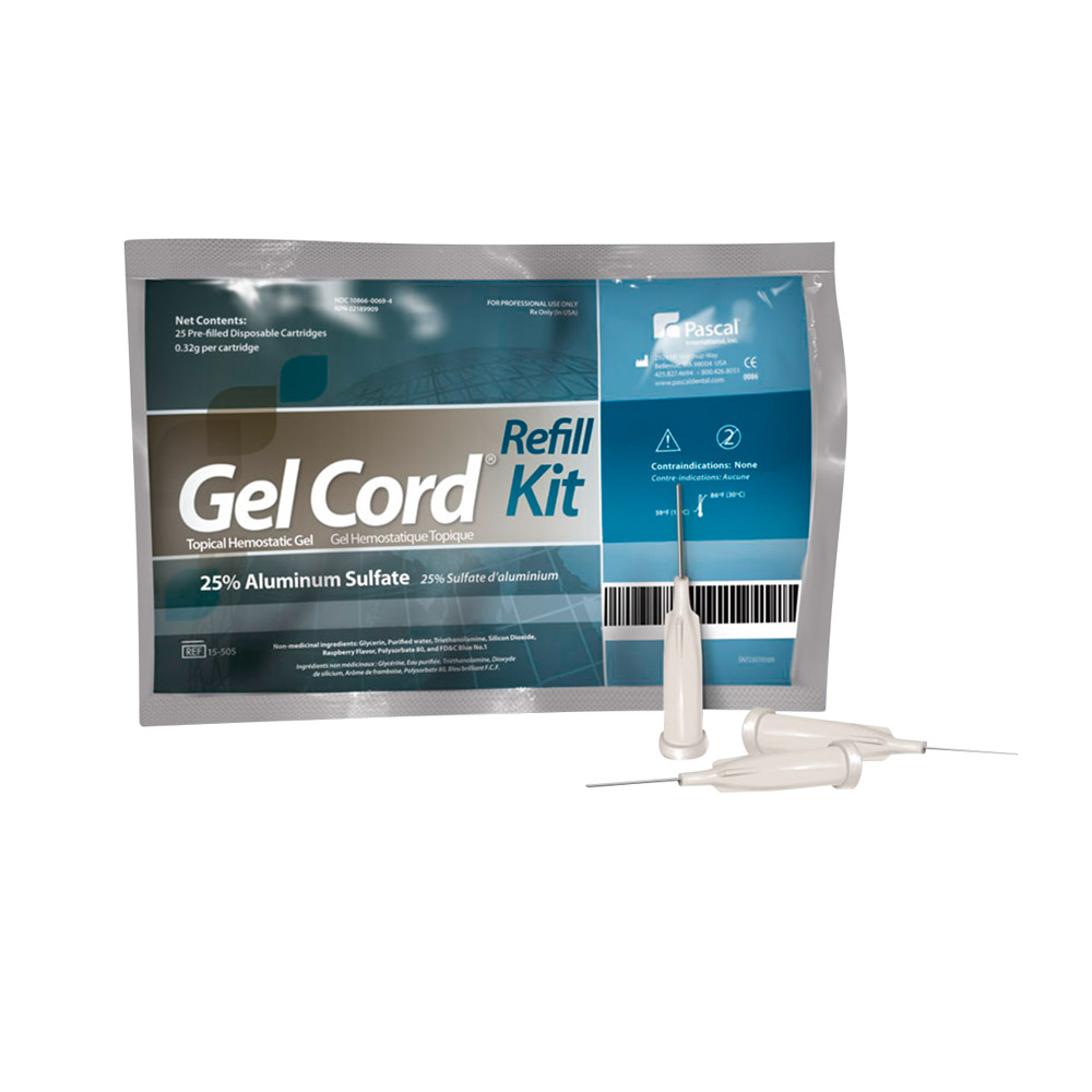 Gel Cord Aluminium Sulfaat, 25 stuks