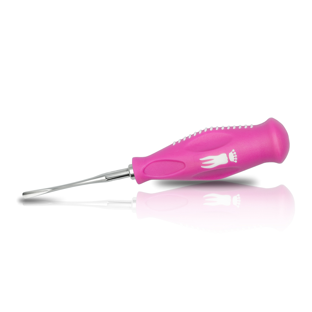 PeriLux ErgoTouch 4,0 mm gebogen roze, stuk