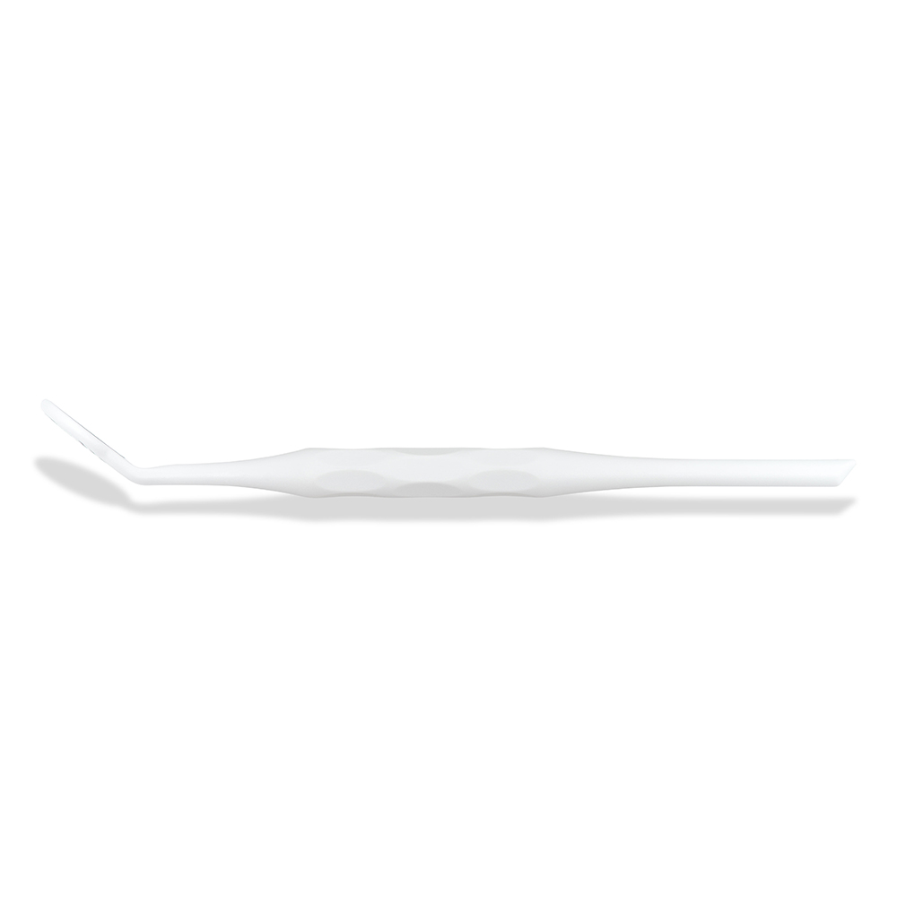 Mondspiegel Relax FS Rhodium 5 plan wit, 10 stuks