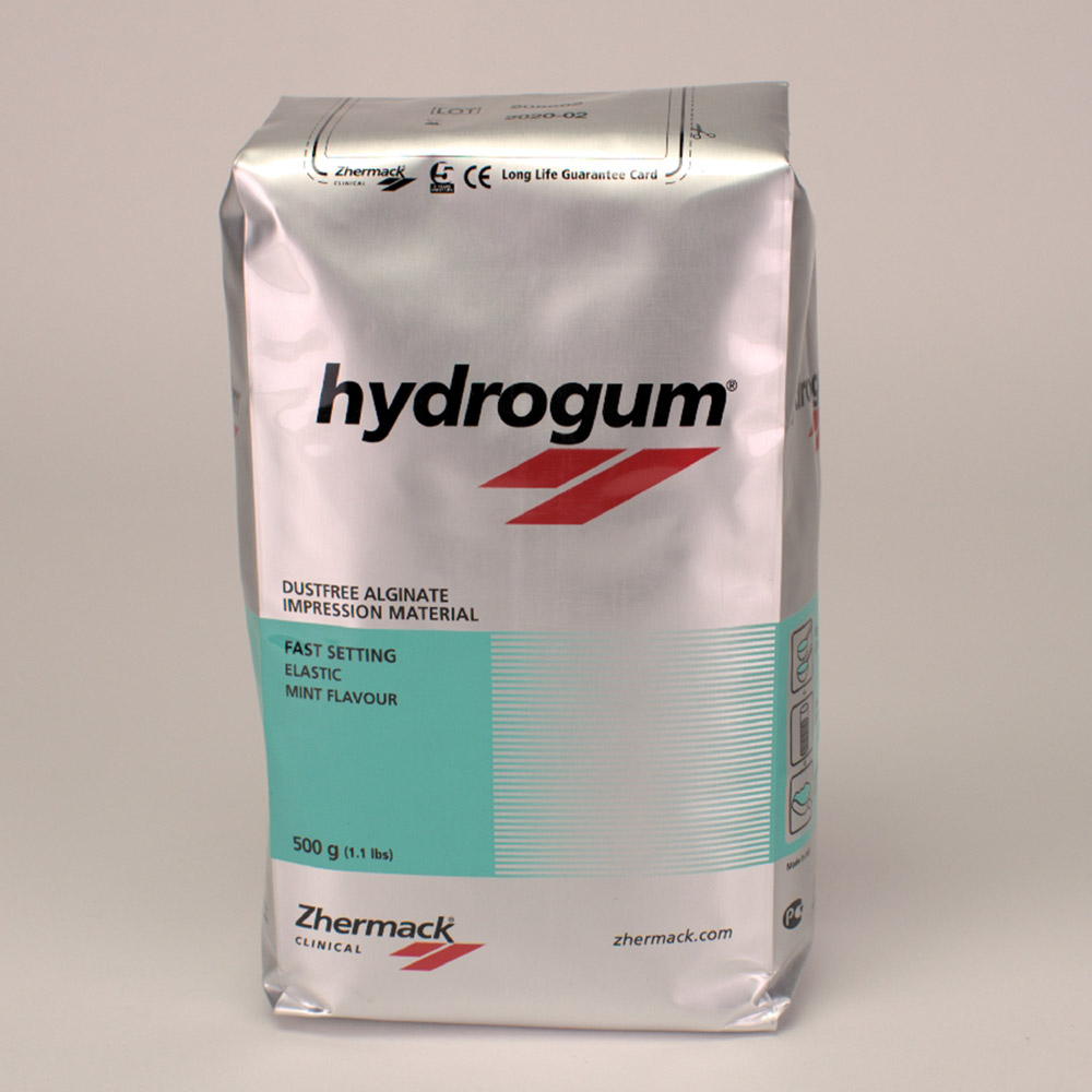 Hydrogum Minze snel uithardend stofvrij groen, 500 g zak