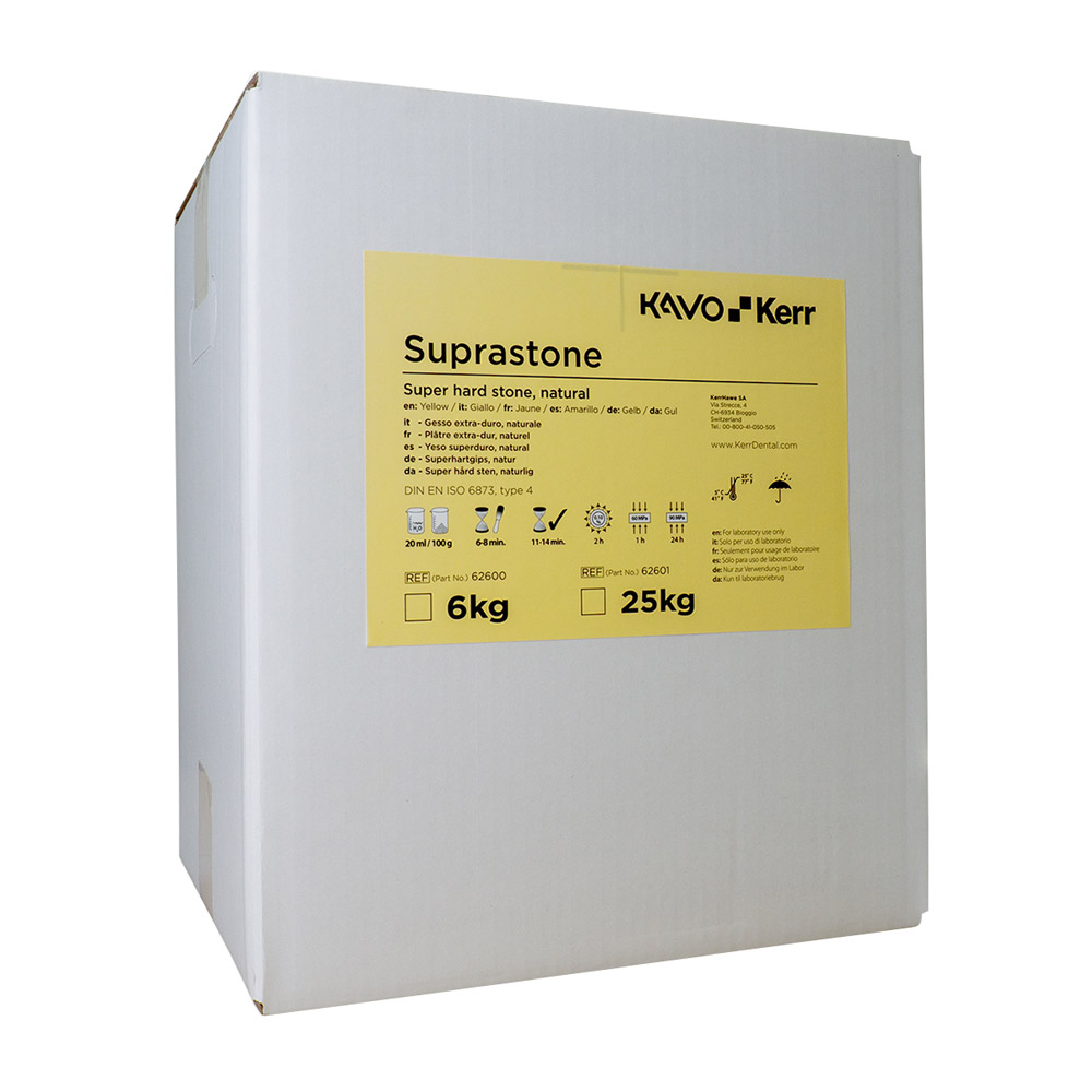 Suprastone geel Kerr, 25 kg Karton
