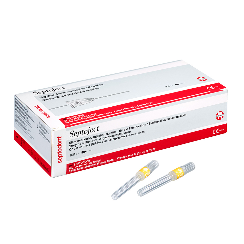 Septoject lang G27 0,4 x 35 mm, 100 stuks