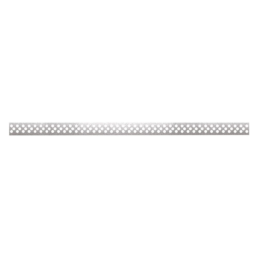 Edelstalen strip geperforeerd 4 mm/0,05 mm, 10 stuks