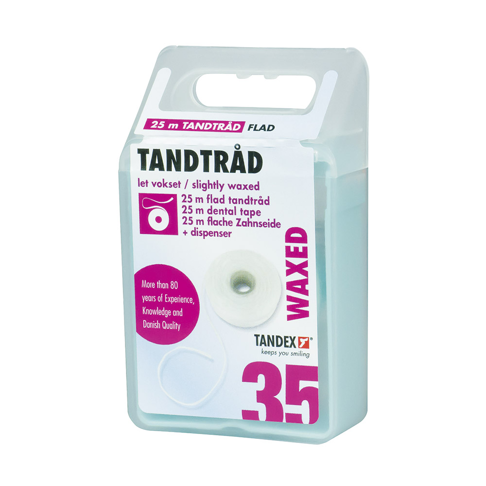 Tandzijde tape 25m