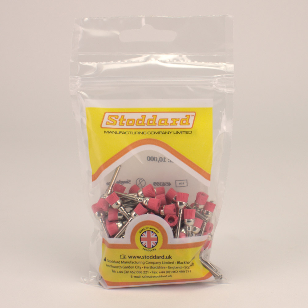 SMART NYLON POLIJSTBORSTEL ROZE PA/100