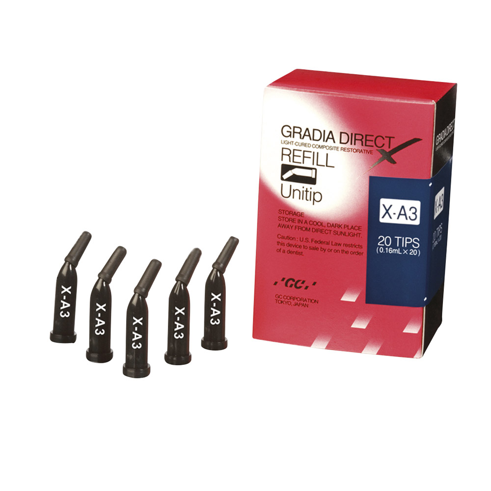 Gradia Direct X X-A1, 20 x 0,3 g Unitips