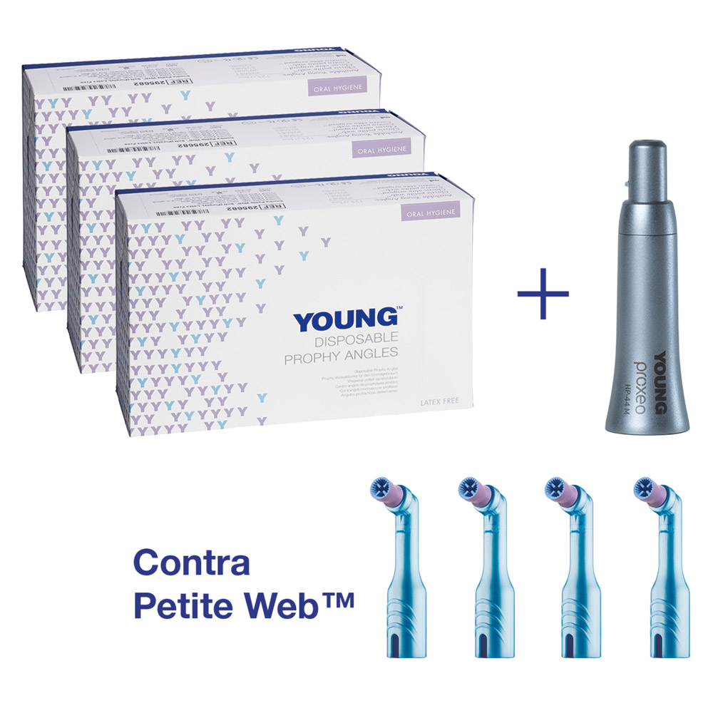 Contra Petite Web soft, latexvrij Proxeo Handstuk HP-44M, Kit