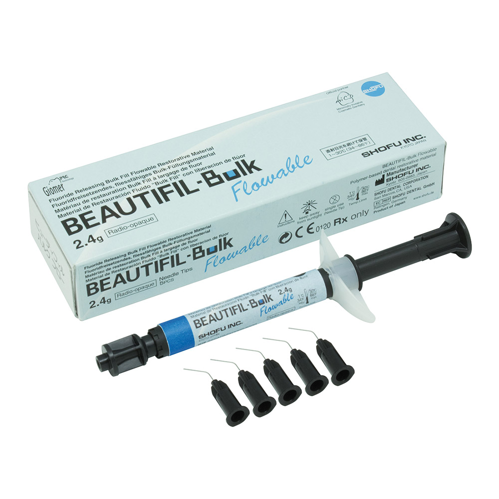 Mooie Bulk Flowable Dentine, 2,4 g spuit