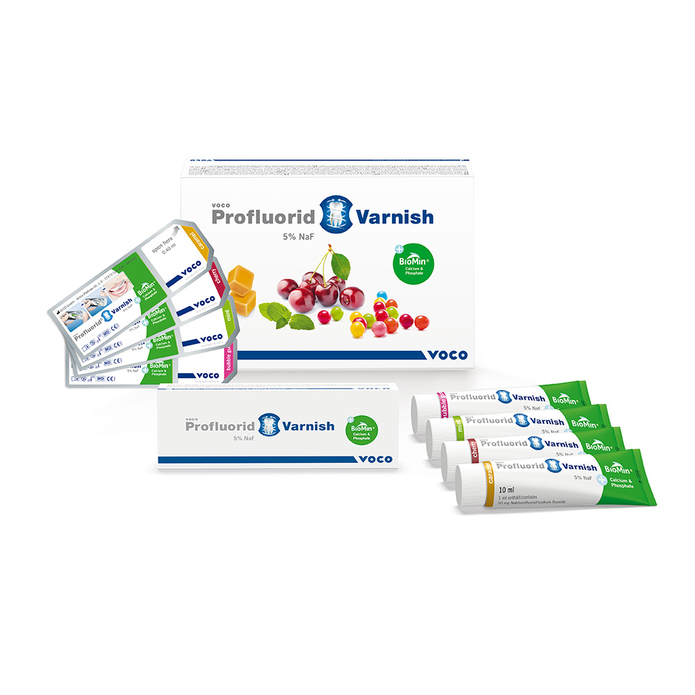 Profluorid Varnish + BioMin mint, 10 ml tube