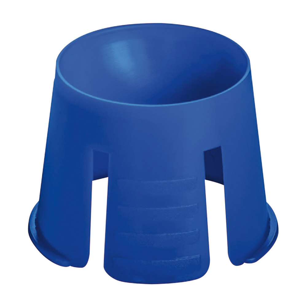 Dappenbekers wegwerp blauw, 50 stuks