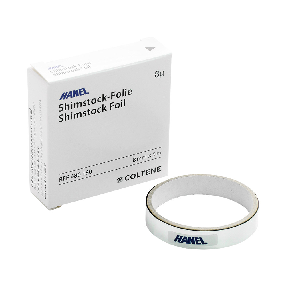 Shimstock Metall Folie, 5 m Rol