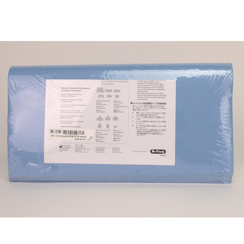 Sterilisatiepapier 37,5 x 37,5 cm, 100 stuks