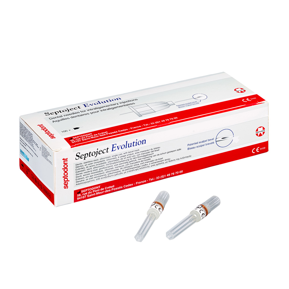Septoject Evolution extra kort G27 0,4 x 9 mm, 100 stuks