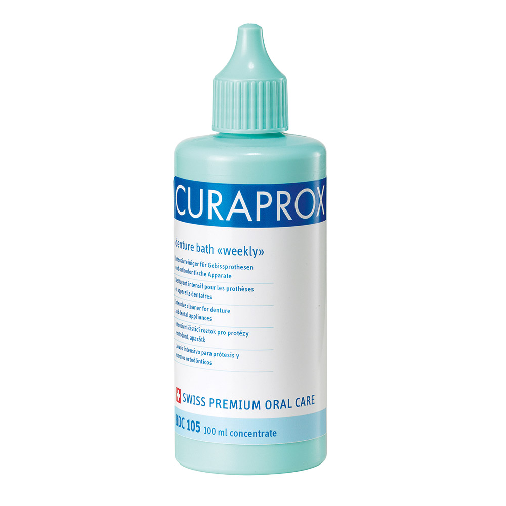 Curaprox BDC prothesereiniger "weekly", 100 ml