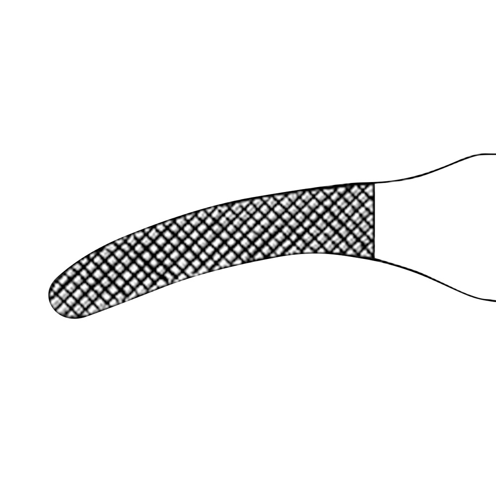 Lichtenberg Naaldhouder 1149A Hardmetaal gebogen 17,0 cm, stuk