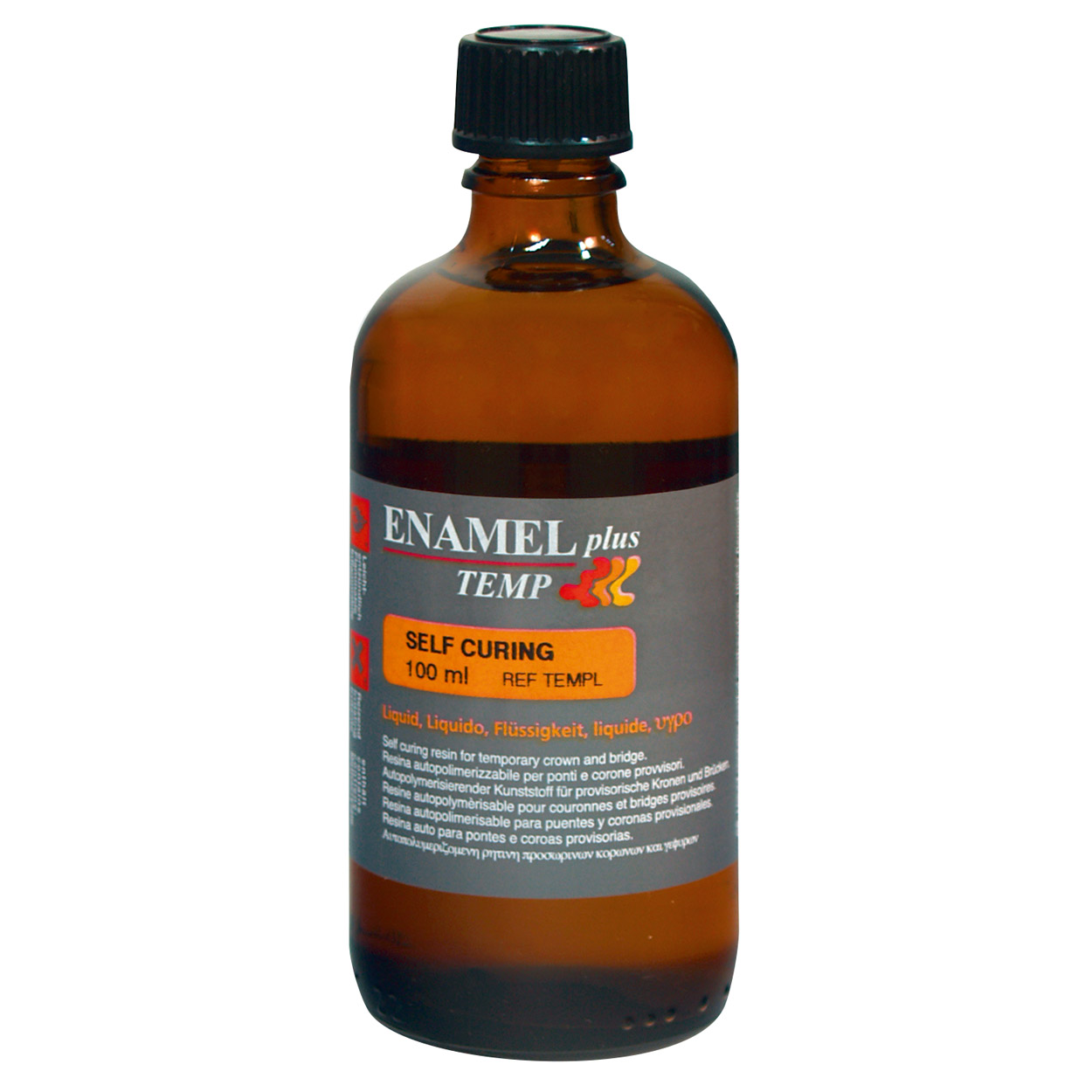 Enamel plus Temp vloeistof zelfhardend, 100 ml