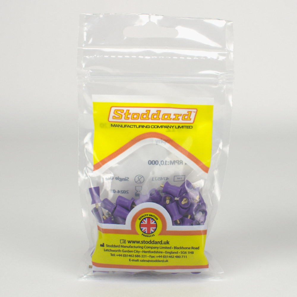 Prophy Cups 4 Web medium schroef paars, 100 stuks
