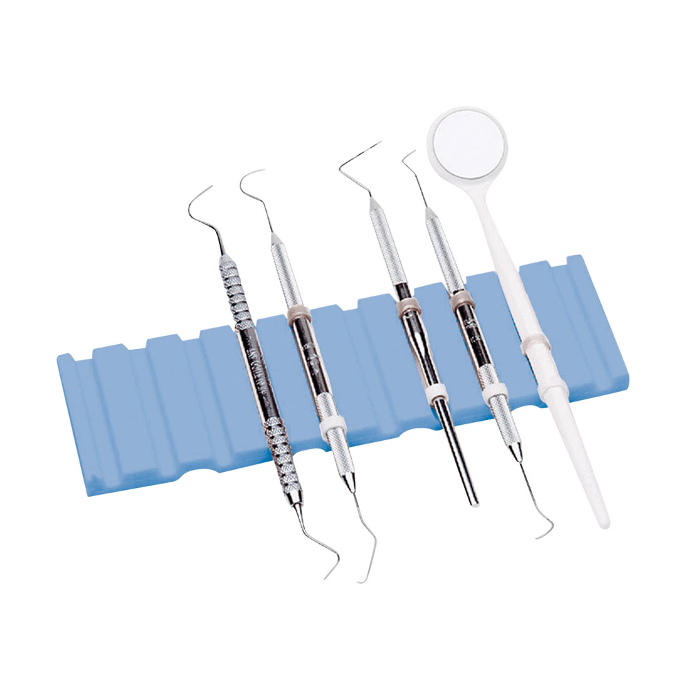 Instrumentenmat voor trays blauw, stuk
