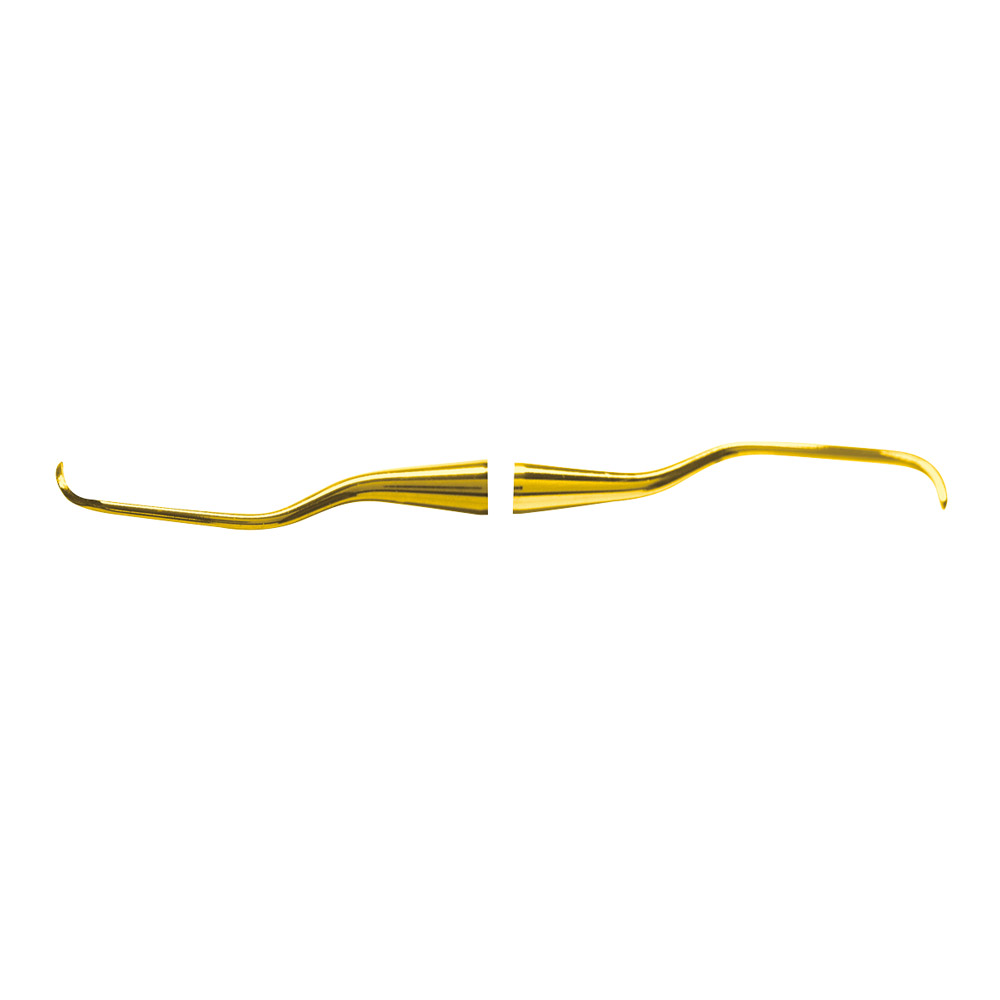 Curette Gracey +3 Deep Pocket 1-2 kunststofgreep, stuk