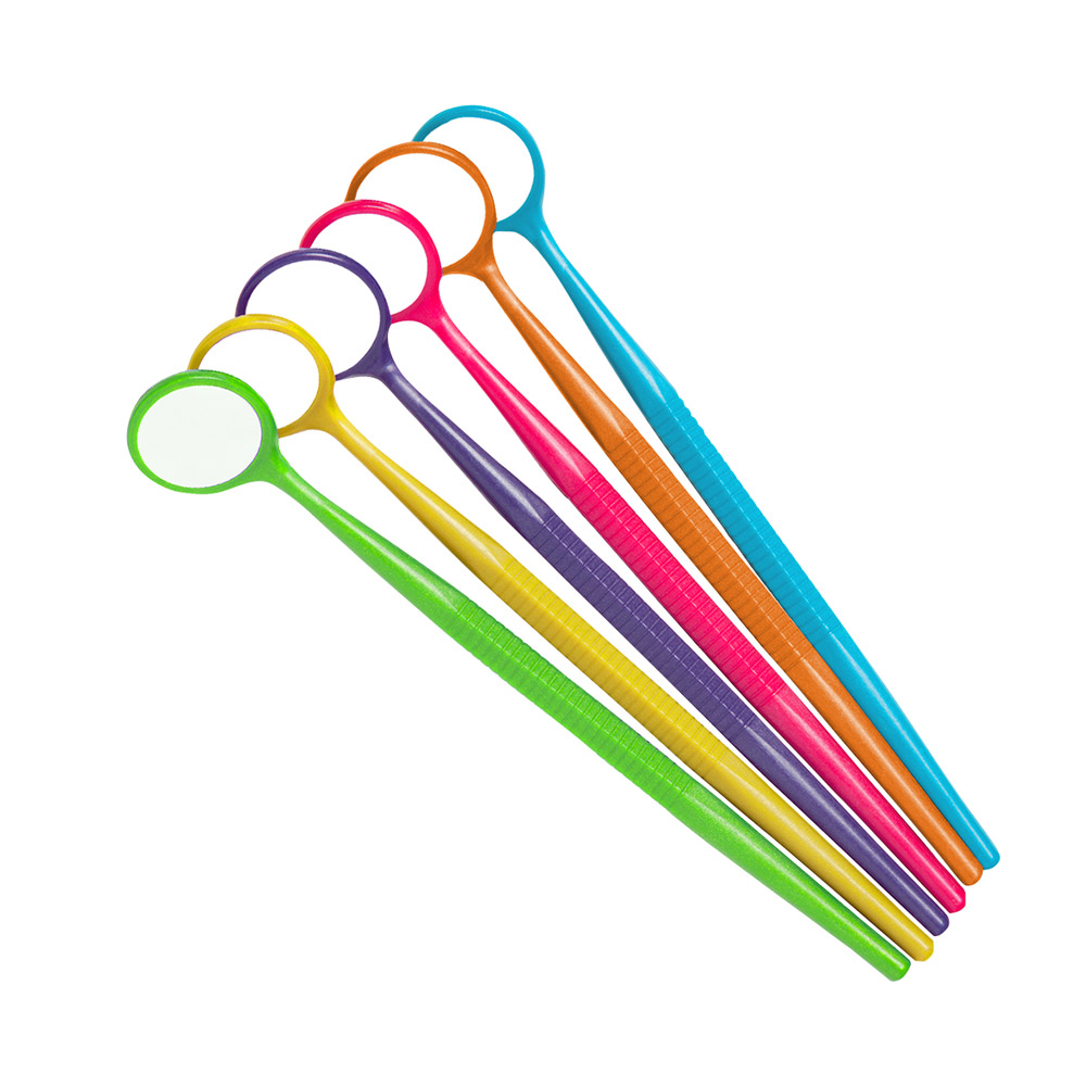 Crystal HD complete mondspiegel Thin Grip #5 neon, 12 stuks assorti