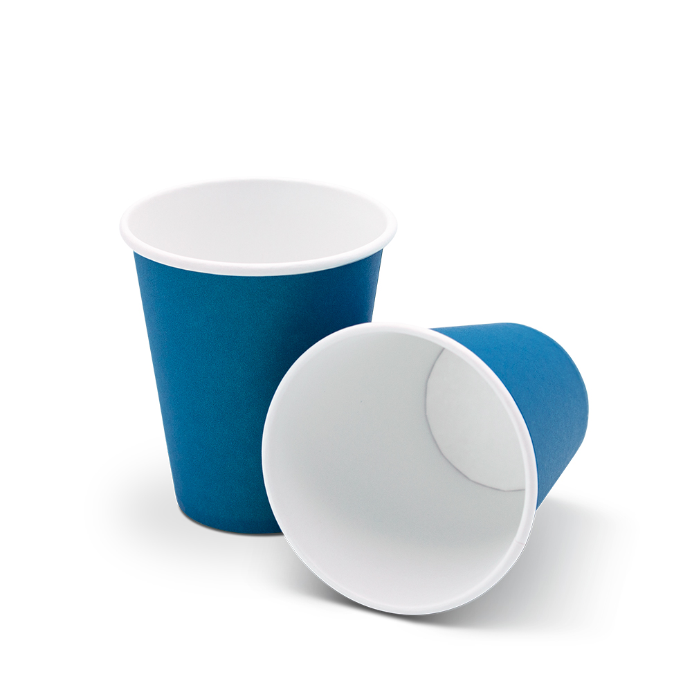 Mondspoelbekers papier 180 ml donkerblauw, 3000 stuks