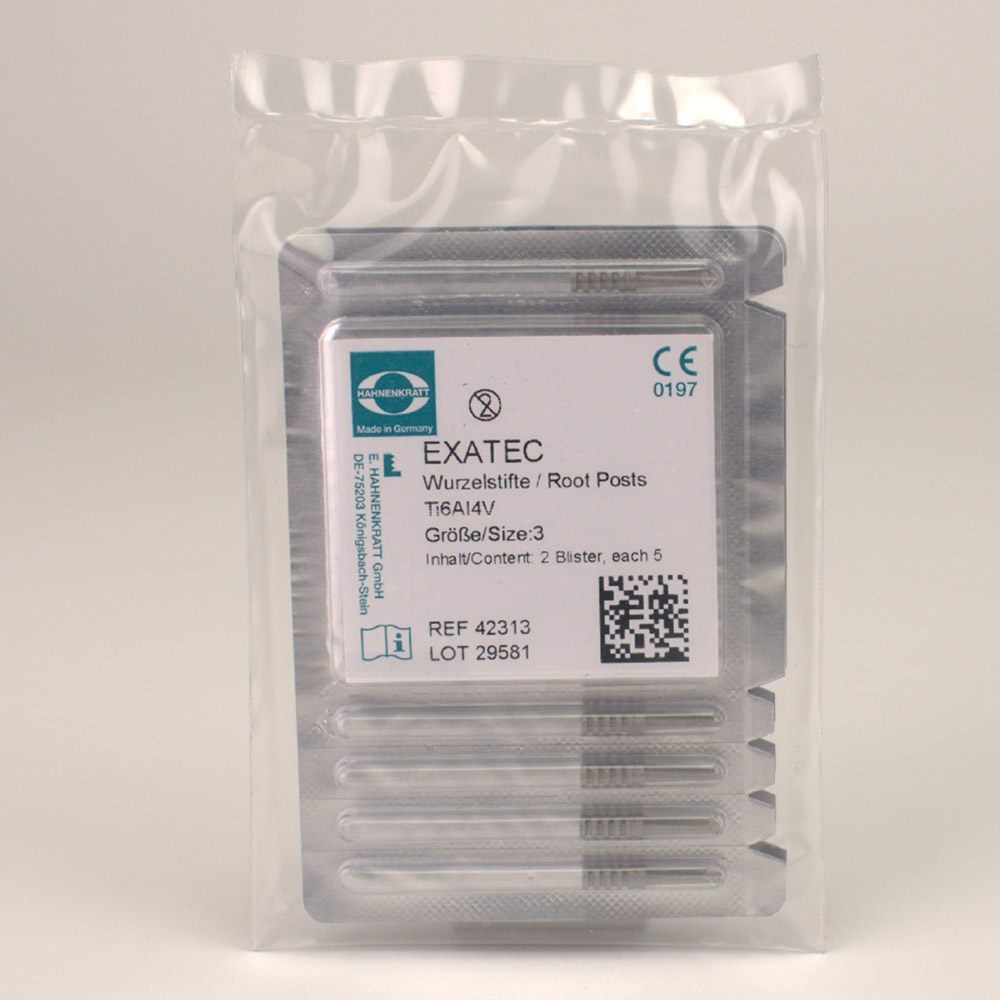 EXATEC Titanium 2,8 mm/9,7 mm 42.313, Verpakking