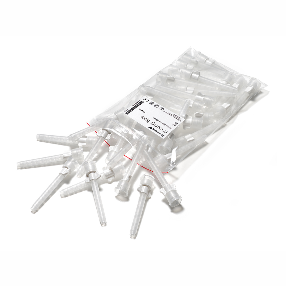 Mengcanules Zhermack wit, 48 stuks