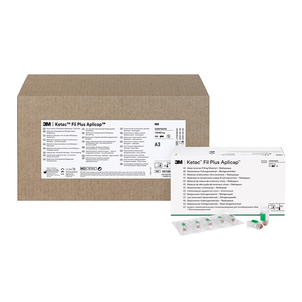Ketac fil plus aplicap a3 geel 6x50caps