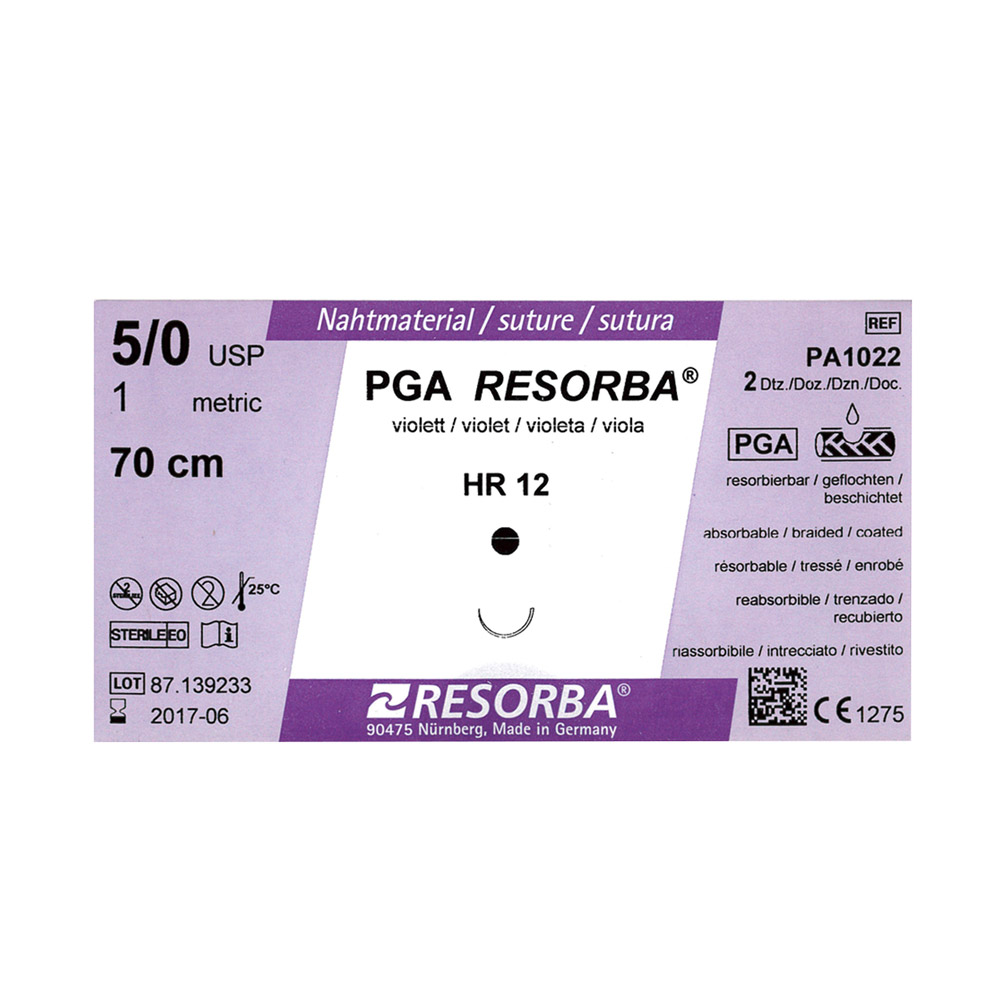 Pga resorba HR-17 4/0 pa1025 24st