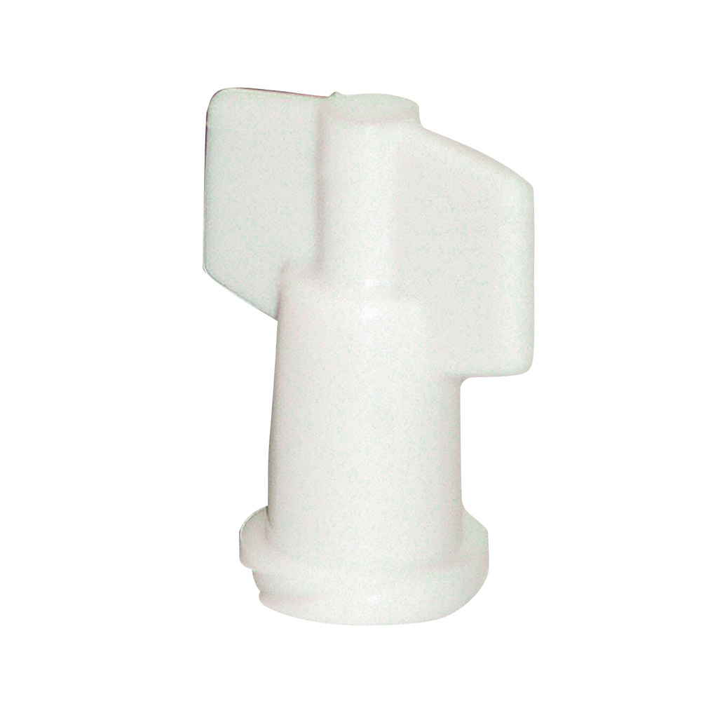 Luer-Lock doppen wit, 20 stuks