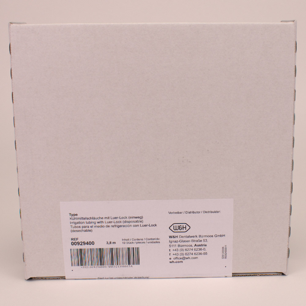 Koelmiddelslang 3,8 m Luer Lock, 10 stuks