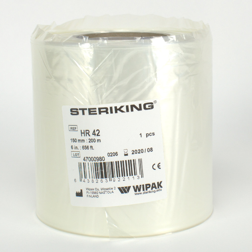 Steriking folie 150 mm, rol van 200 m