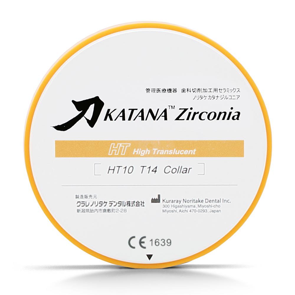 Katana ZR (Zirconia) Schijf HT 12 kraag 18 mm, stuk