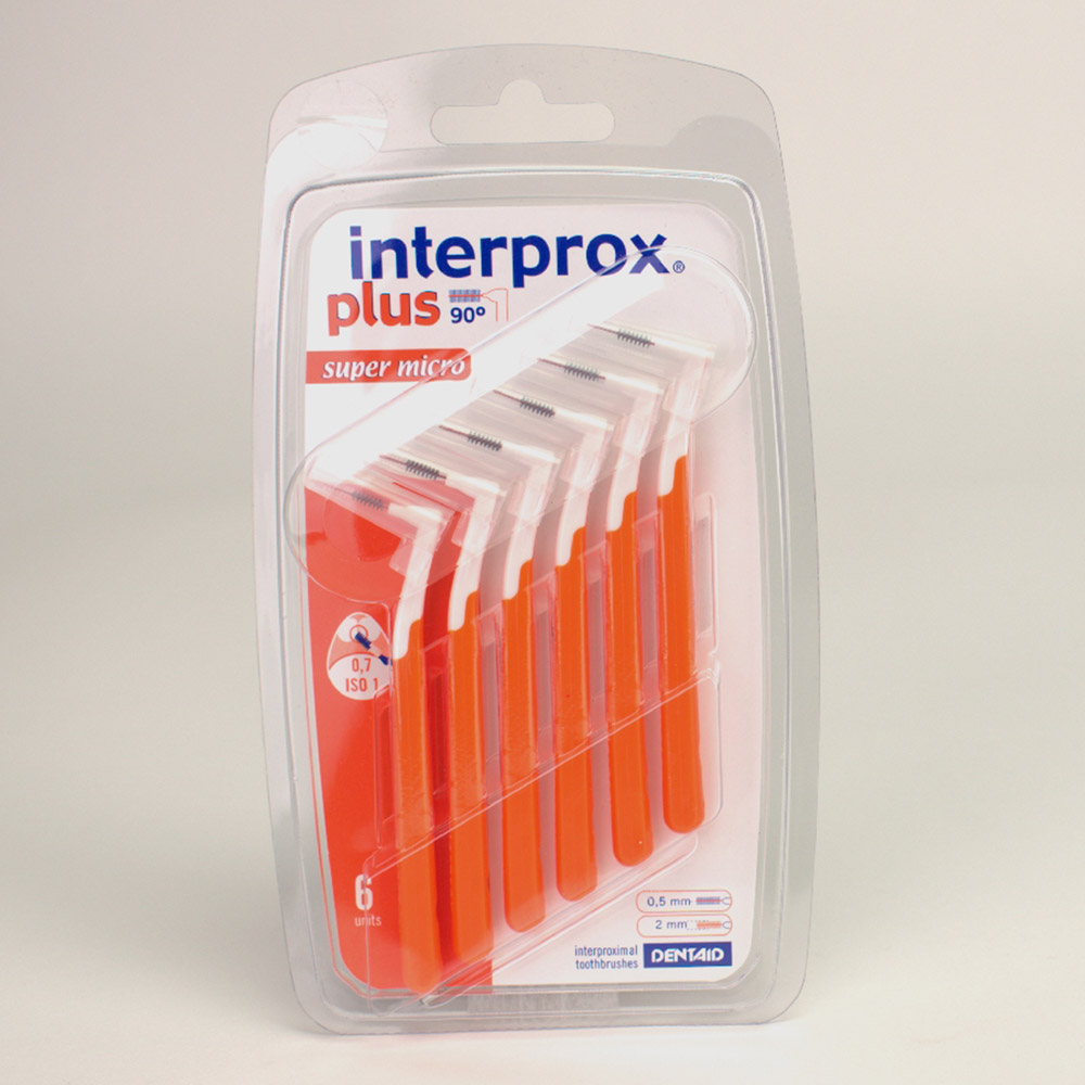 Interprox plus super micro oranje, 6 stuks