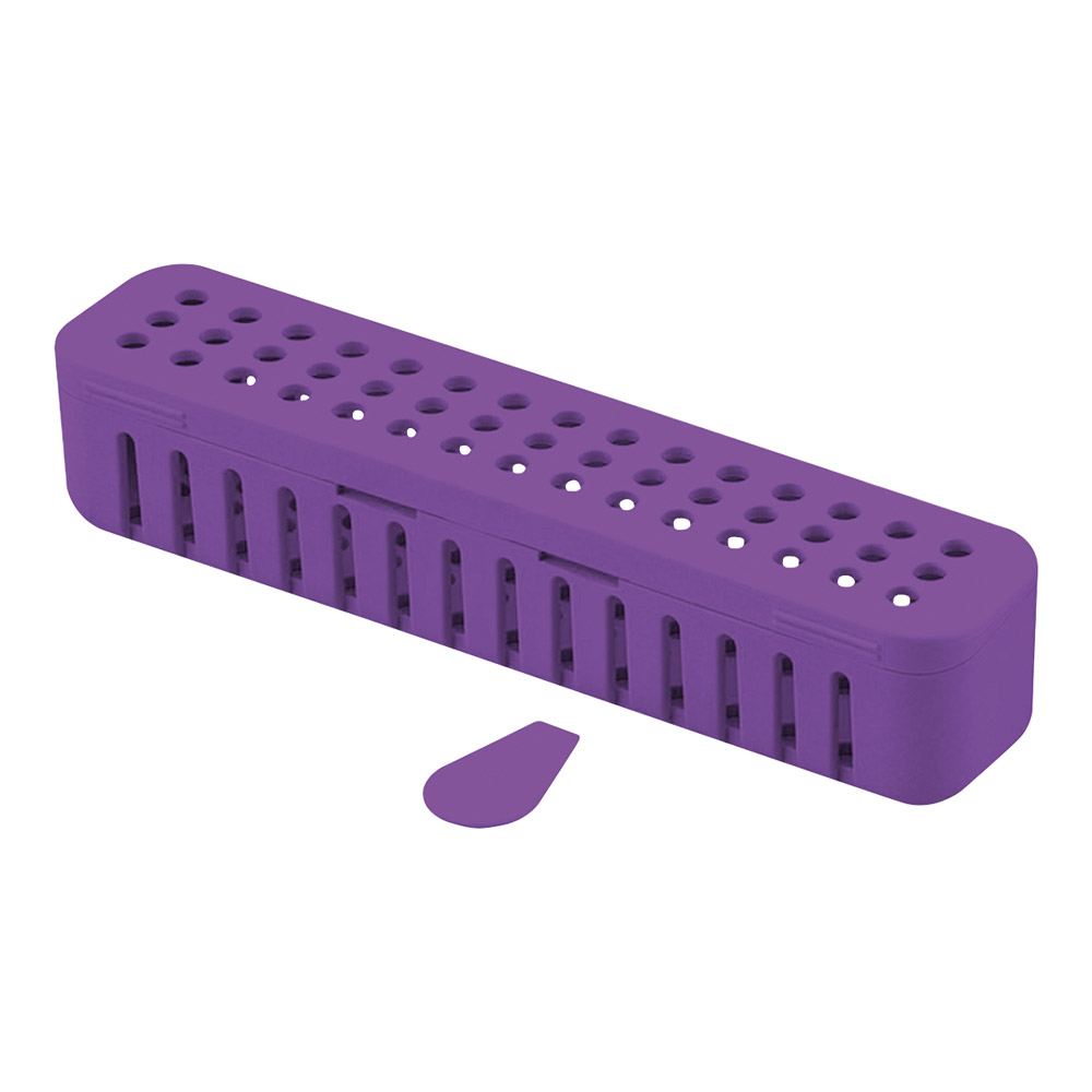 Steri-Container Compact neonpaars, stuk