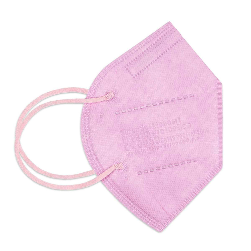 Monoart Schutzmaske FFP2 NR Bescherming lila, 10 stuks