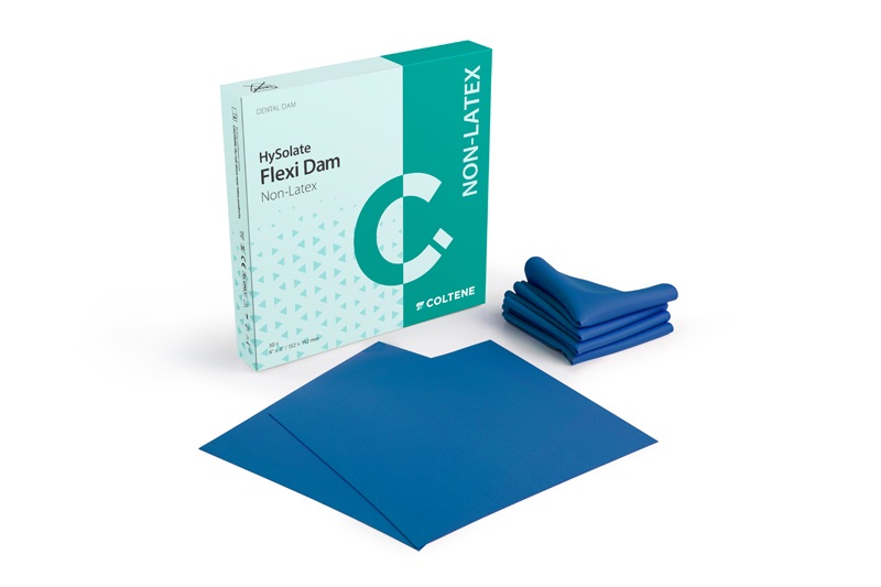 Flexidam 152 x 152 mm Non-Latex blauw, 30 stuks