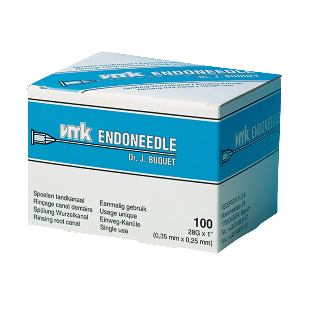 Endo-wegwerp spoelcanules G28, 100 stuk