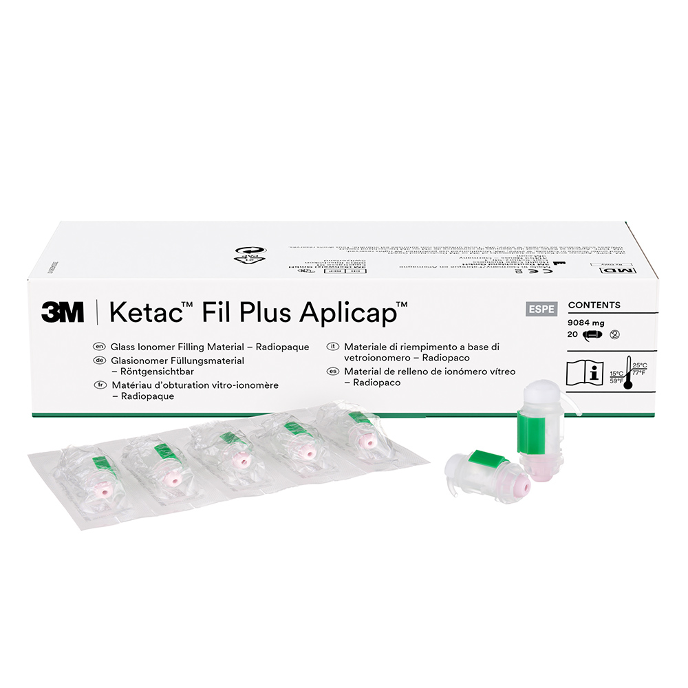 Ketac fil plus aplicap a3,5 bruin 20caps