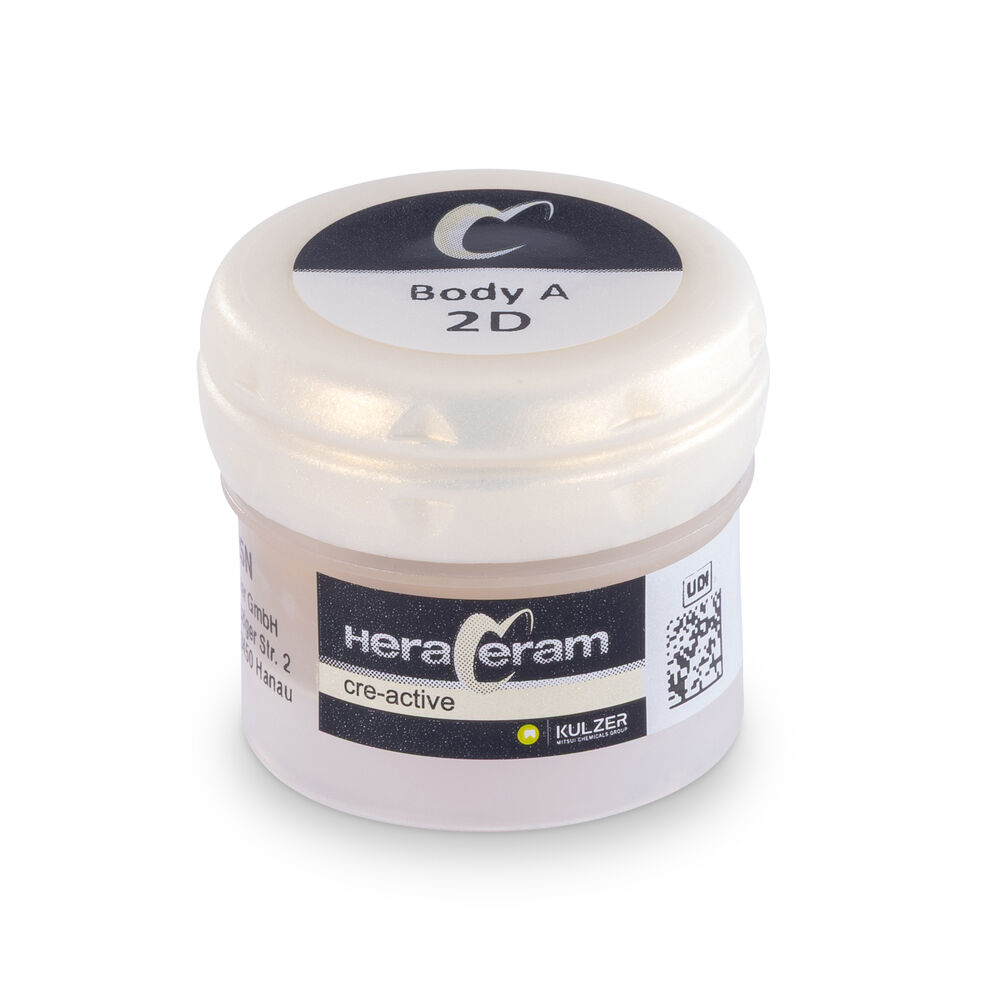 HeraCeram cre-active 2D Malverf Transparant Body A, 2 ml