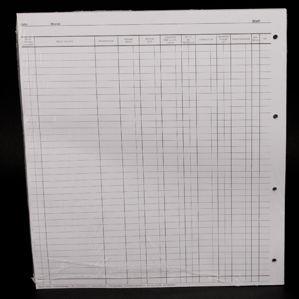 Inlegvel Prothetiek, 50 stuks