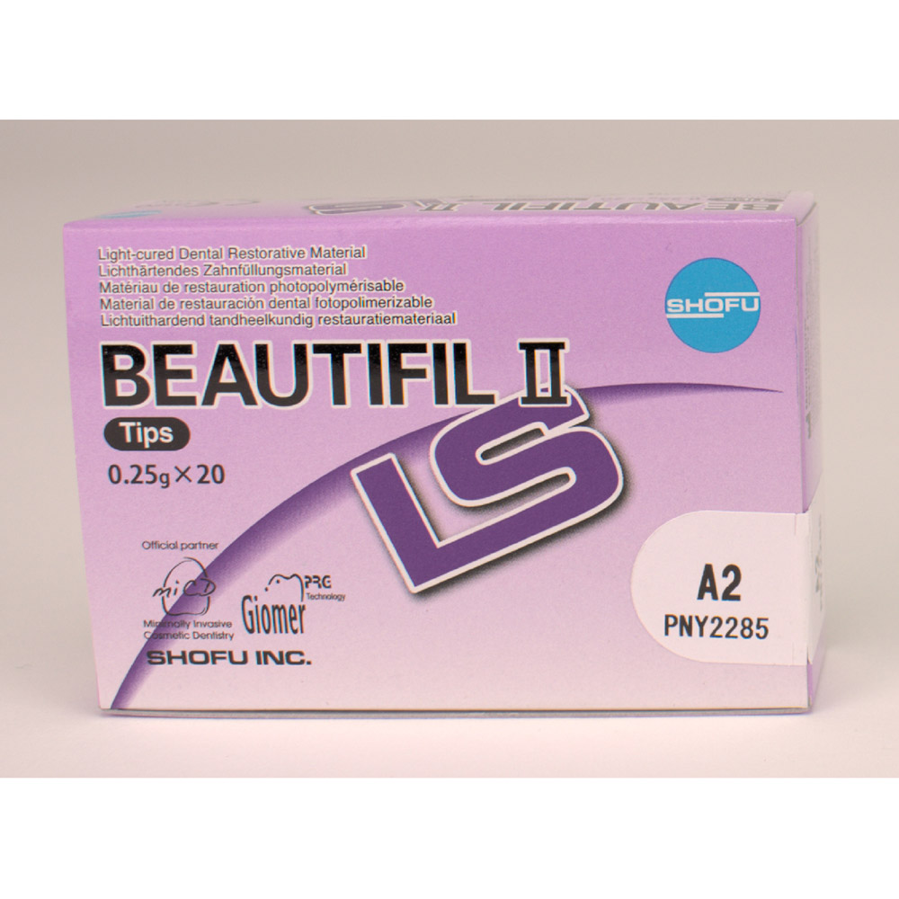 Beautifil II LS A2, 20 x 0,25 g Tips
