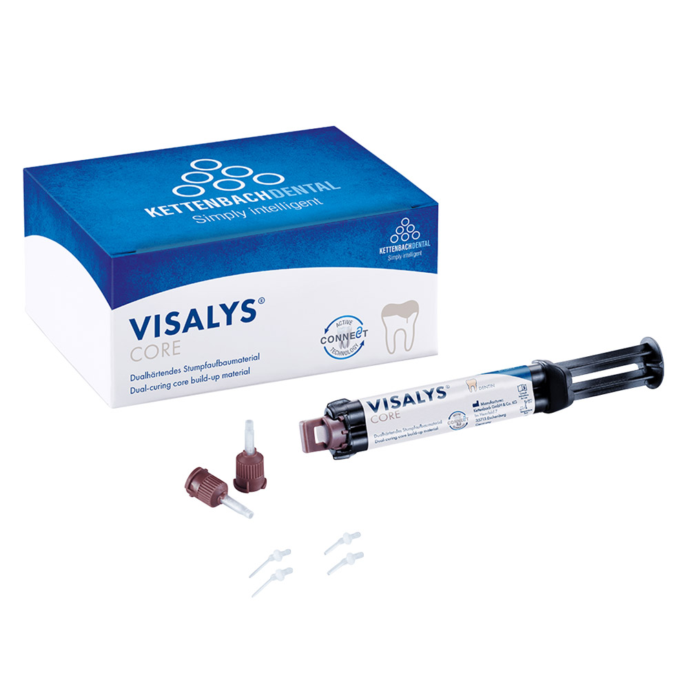 Visalys Core Dentin, spuit 1 x 5 ml / 9 g