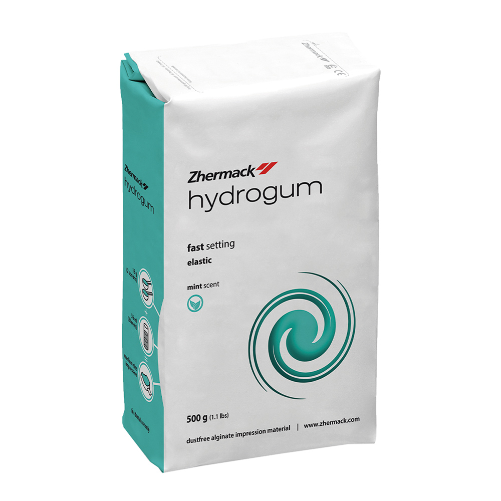 Hydrogum Minze snel uithardend stofvrij groen, 500 g zak