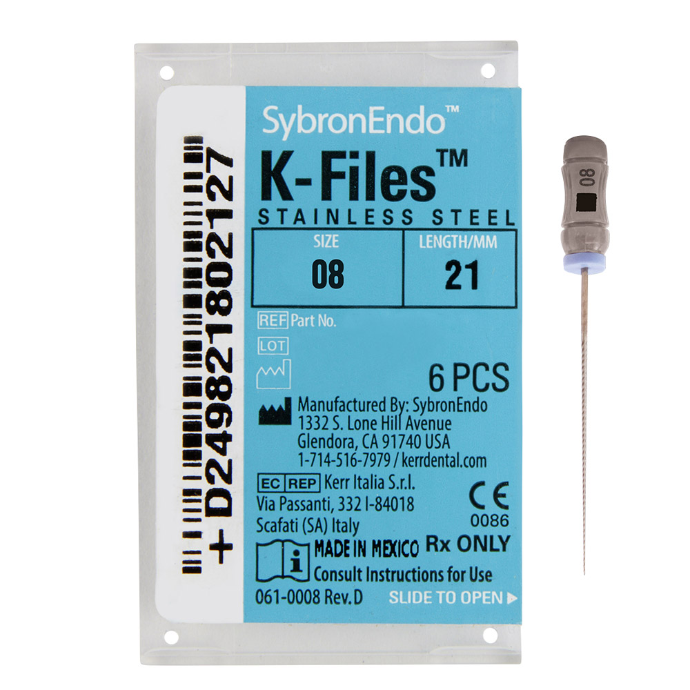 K-vijlen 008 21 mm, 6 stuks