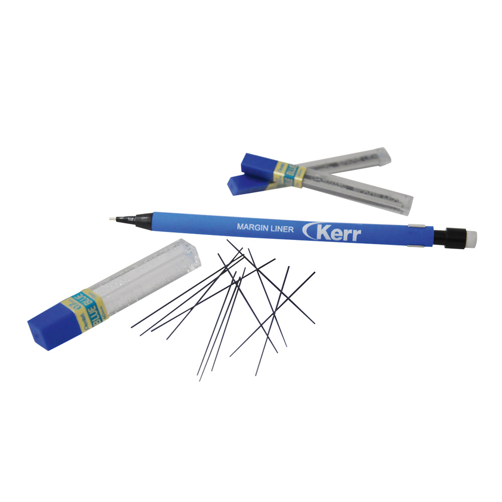 Randliner blauw + 36 navullingen, verpakking