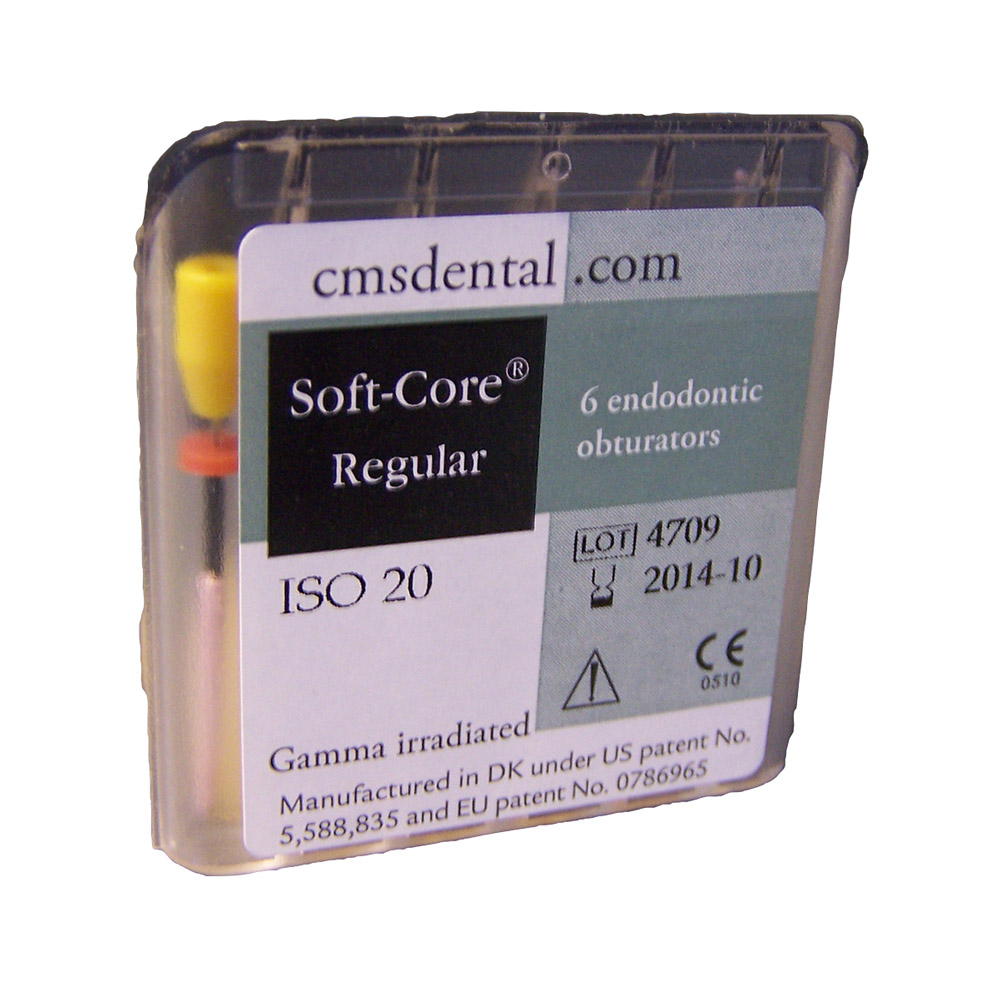 SOFT-CORE Obturator 45 zonder testpennen, 6 stuks